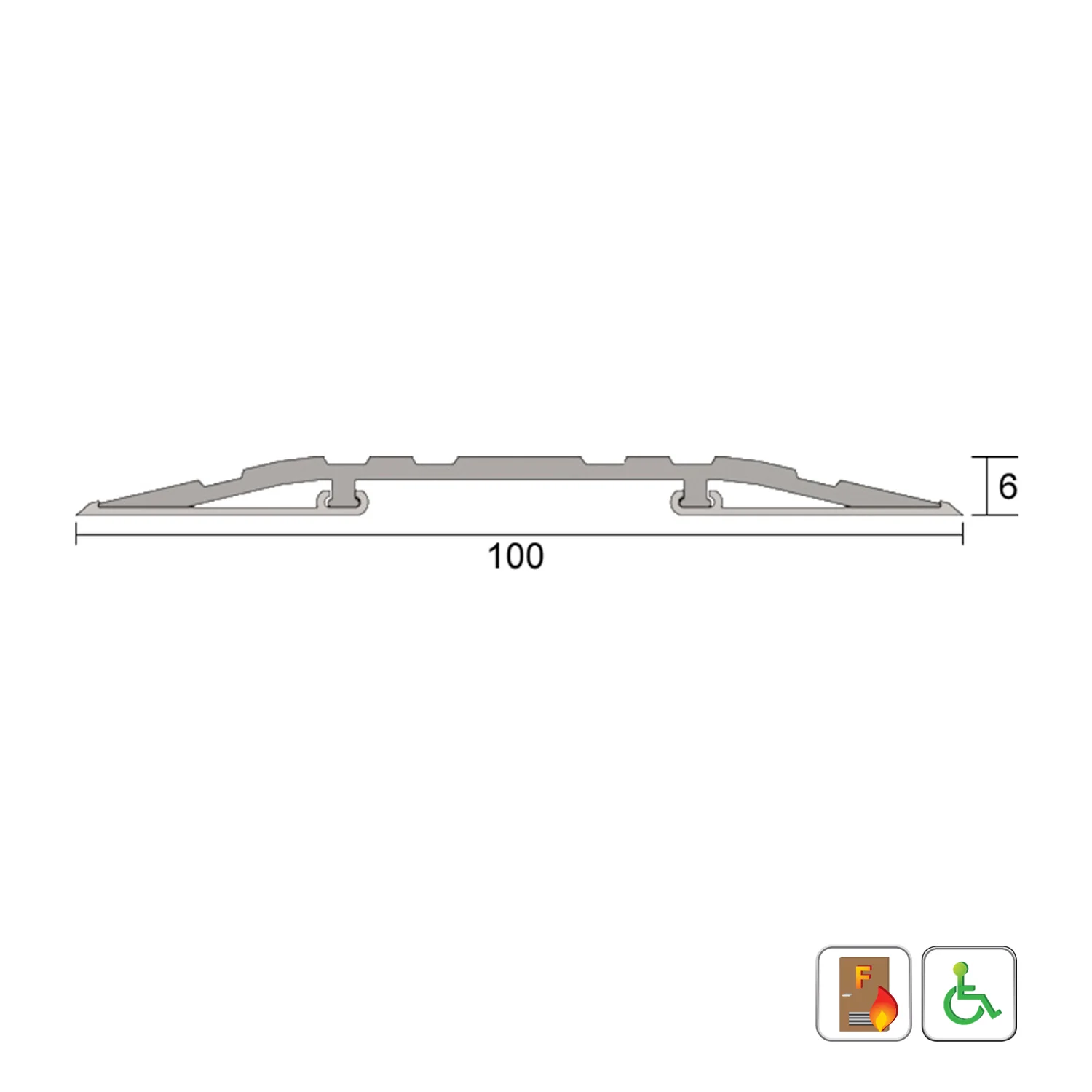 Kilargo IS4015 Heavy Duty Low Profile Threshold Plate - Available in Various Finishes and Sizes - Image 10