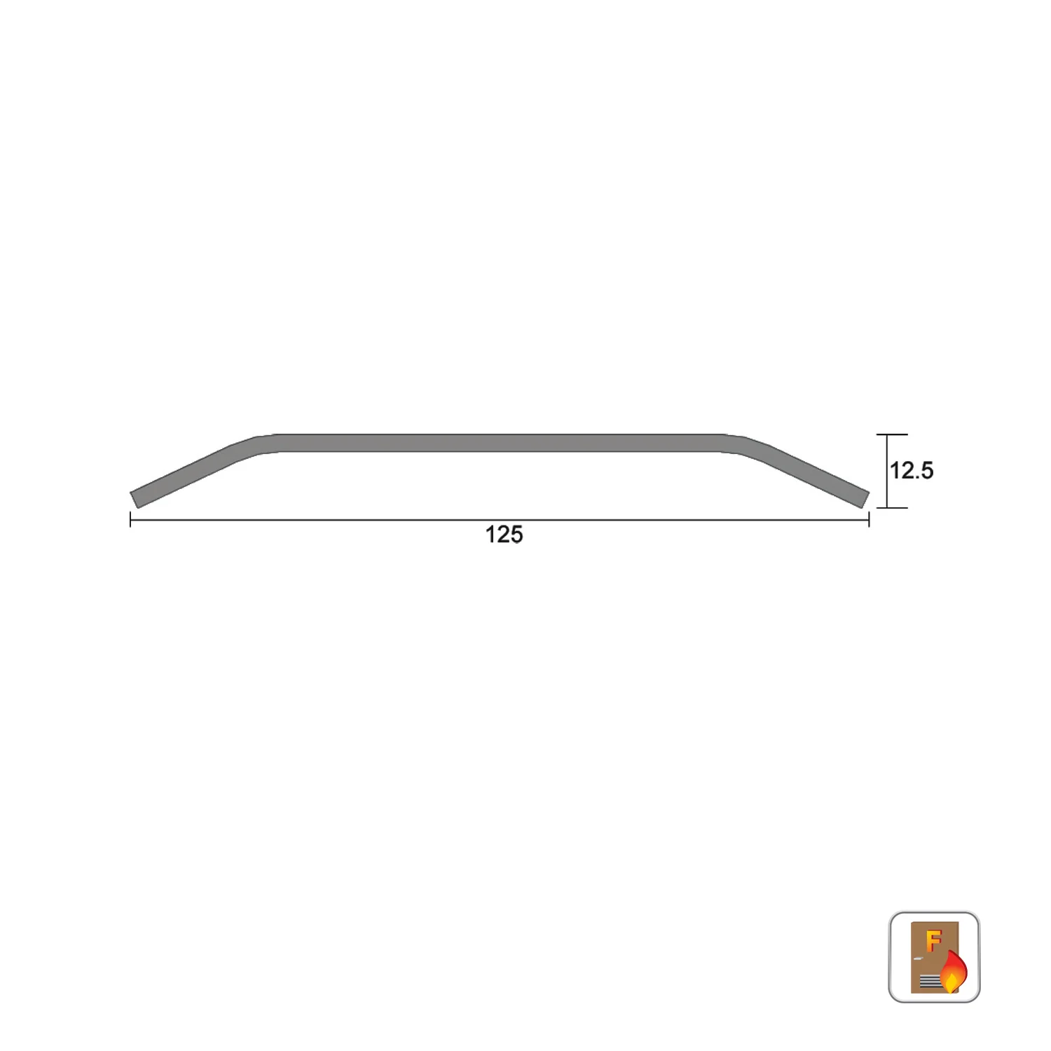 Kilargo IS4065S Heavy Duty Threshold Plate - Available in Various Sizes - Image 2
