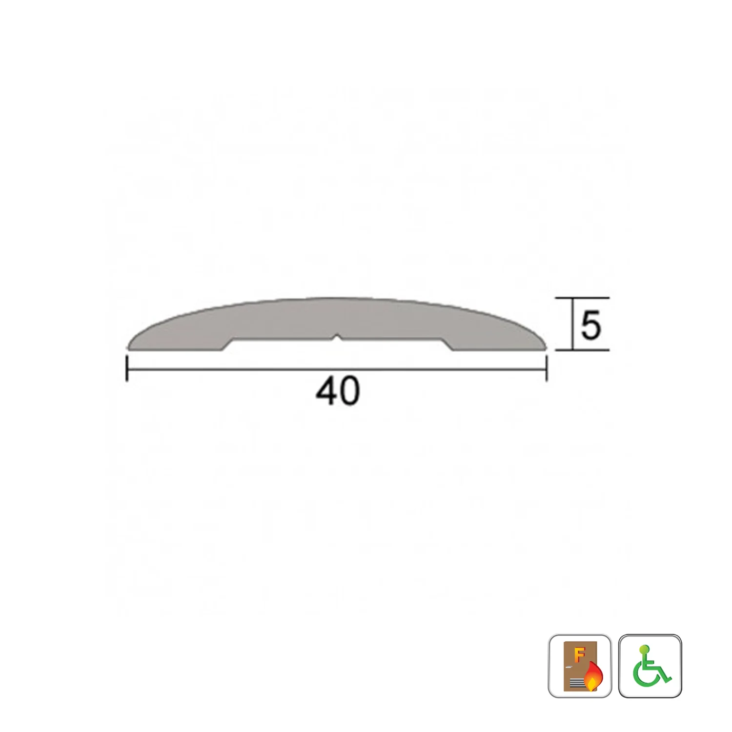 Kilargo IS4120 Heavy Duty Threshold Plate - Available in Various Sizes - Image 2