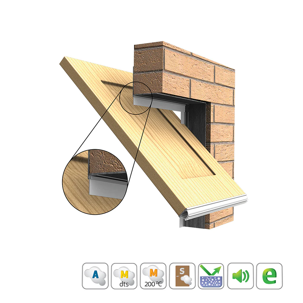 Kilargo IS5161Hsi Antimicrobial Silicone Sweep Seal - Available in Various Sizes - Image 29