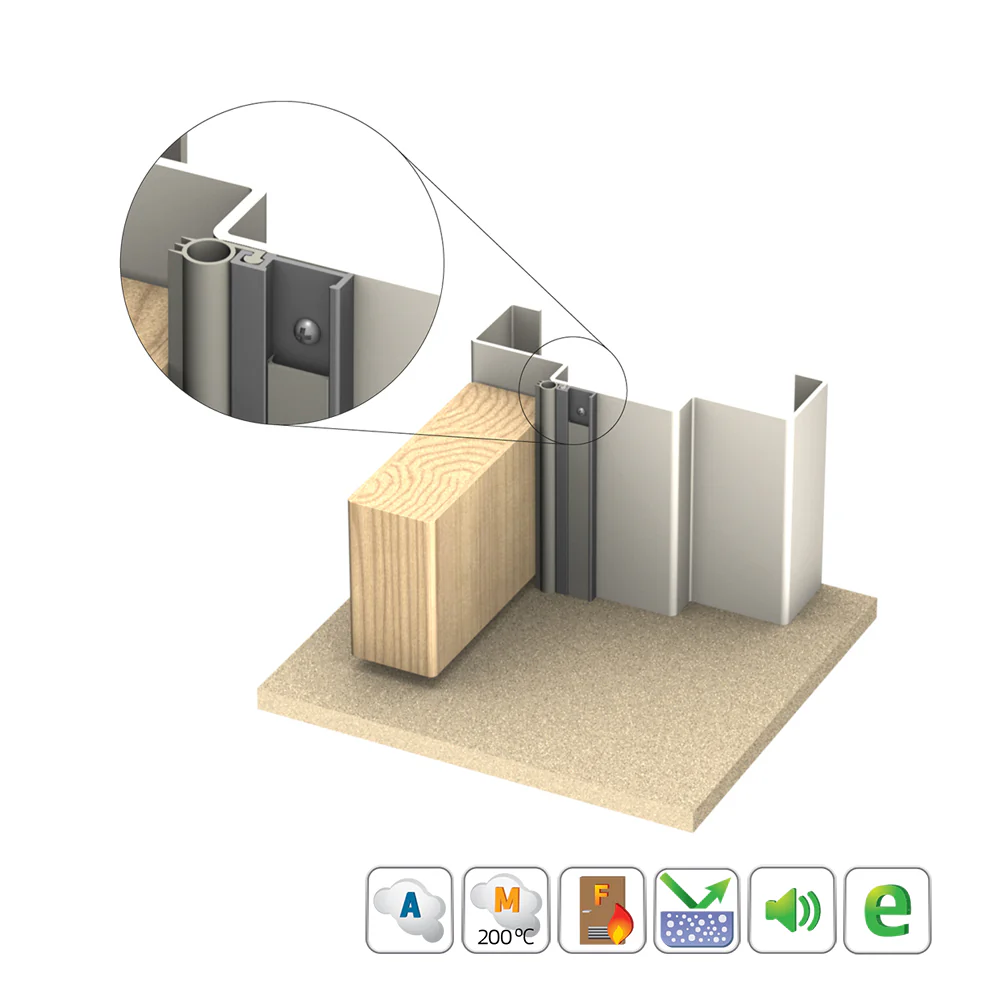 Kilargo IS7025si Slim Line Door Perimeter Seal Set - Available in Various Finishes and Sizes - Image 13
