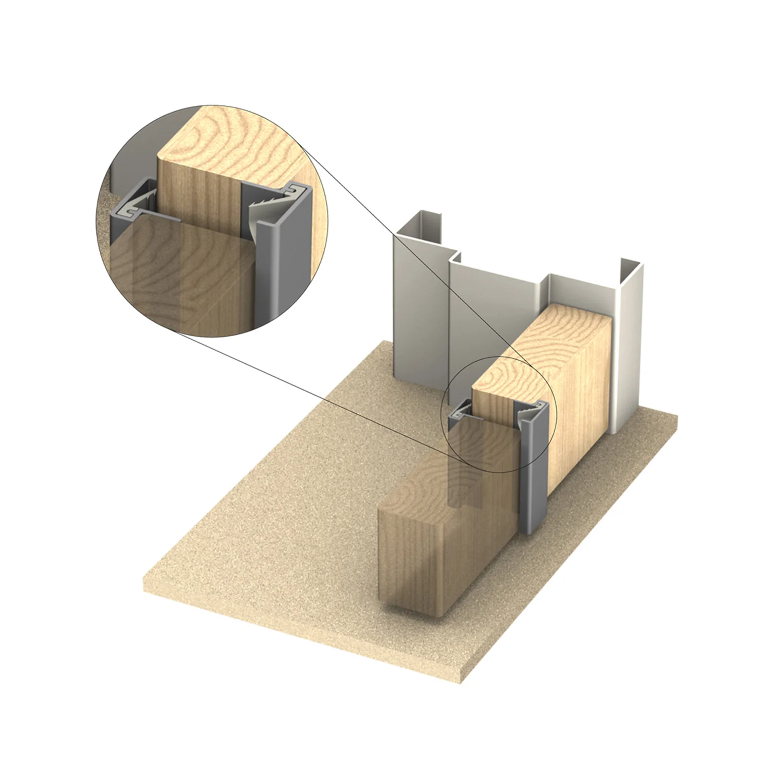 Kilargo IS7060si Astragal Door Seal - Available in Various Finishes and Sizes - Image 8