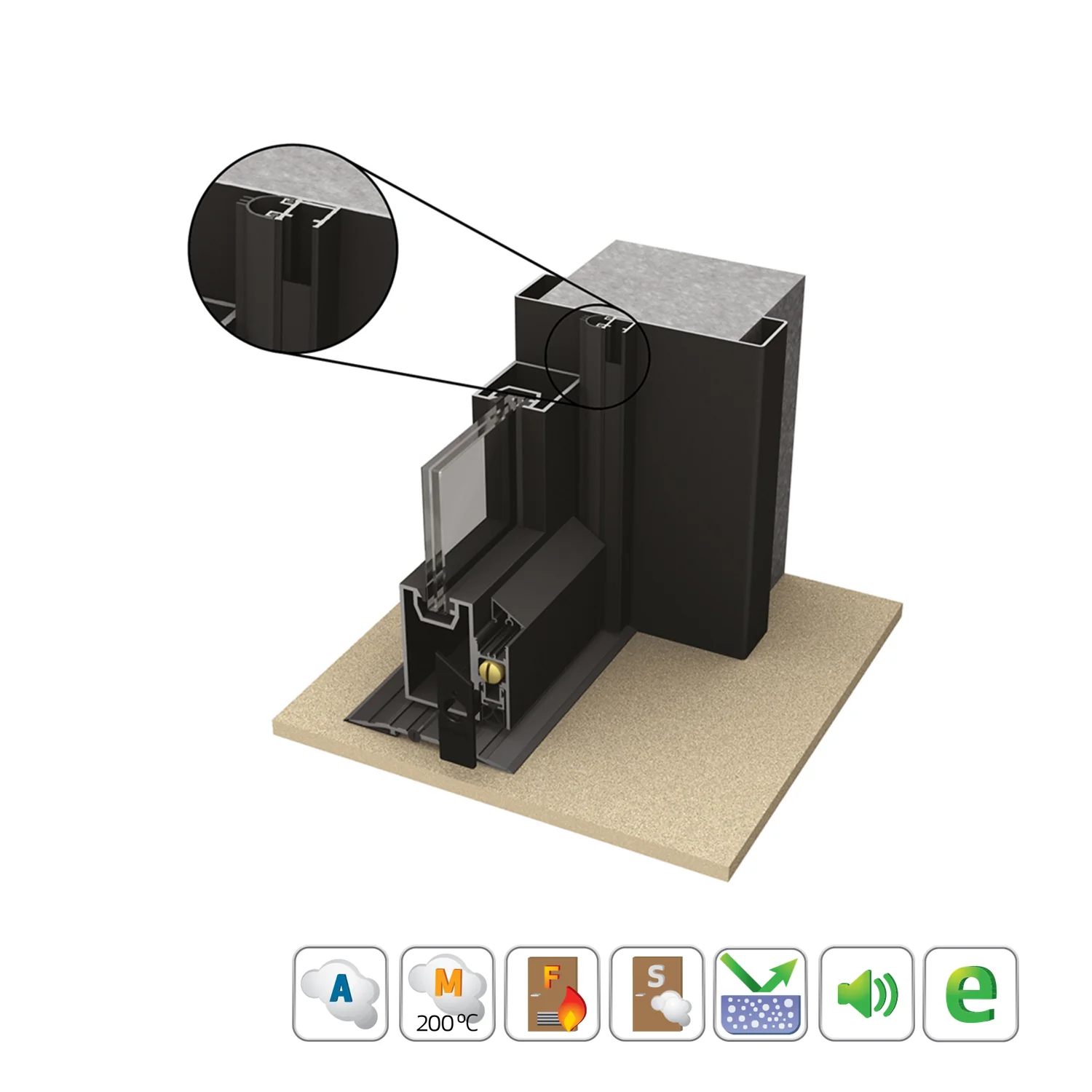 Kilargo IS7080 Compact Acoustic Door Perimiter Seal - Available in Various Sizes - Image 4