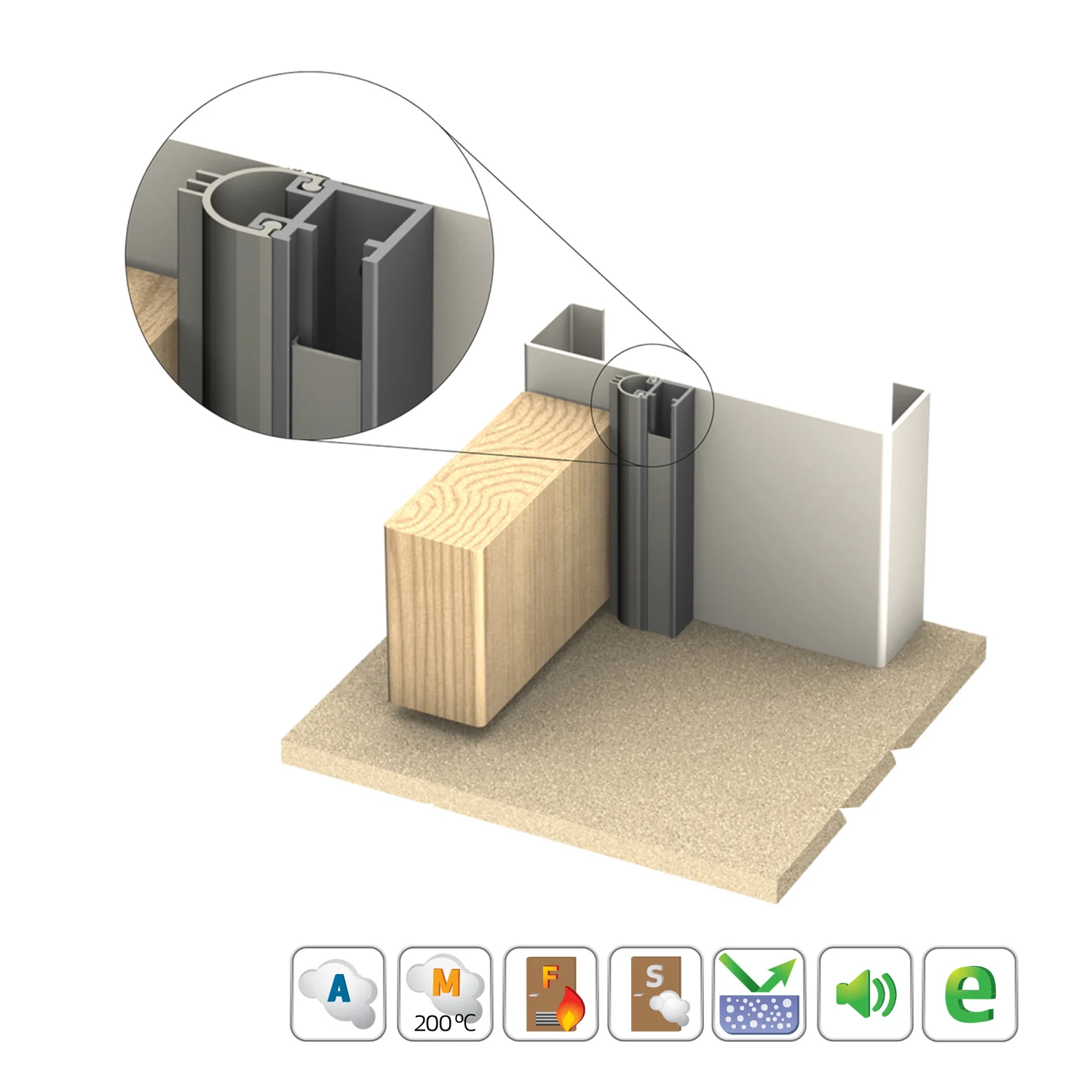 Kilargo IS7080si Door Perimeter Seal - Available in Various Finishes and Sizes - Image 13