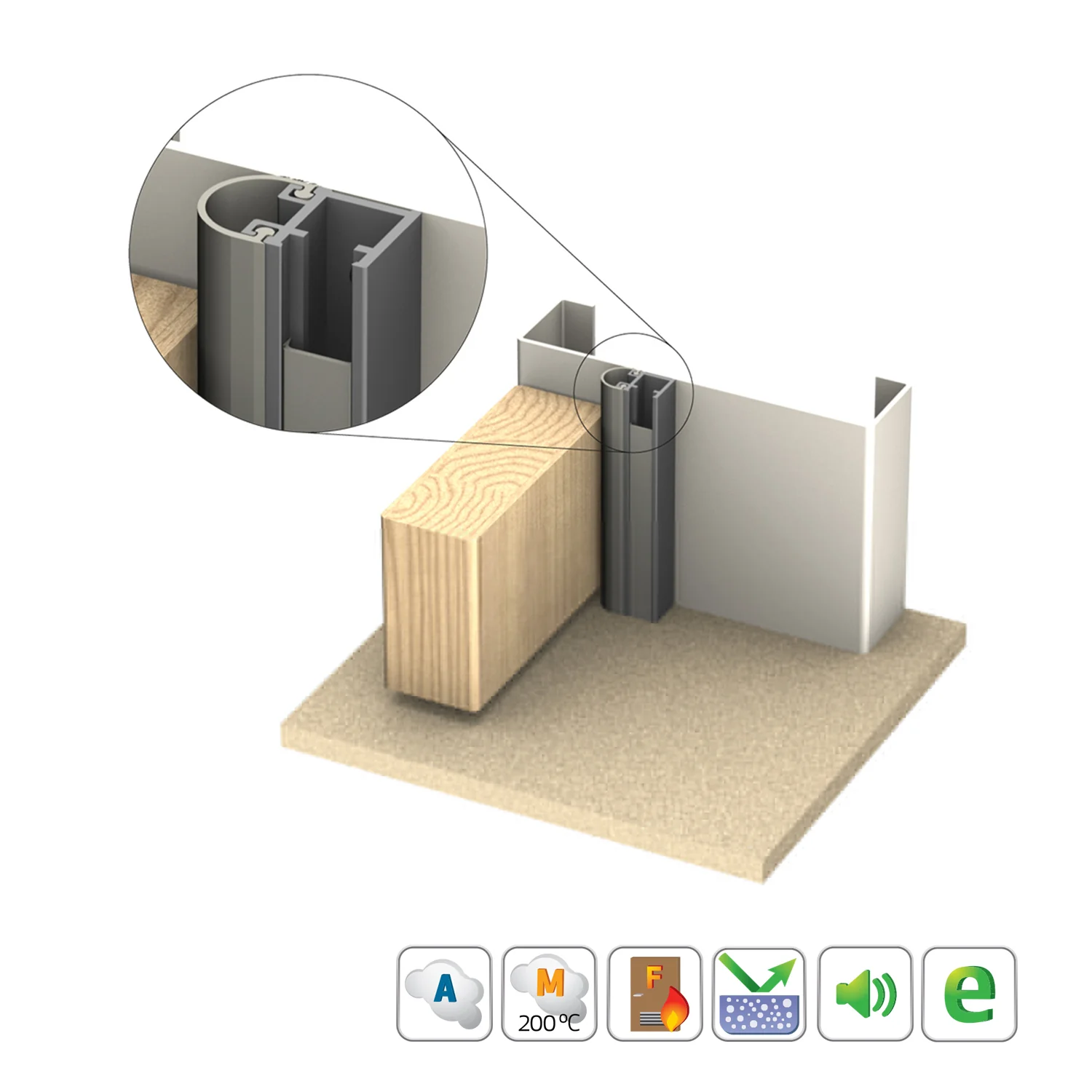 Kilargo IS7085si Door Perimeter Seal - Available in Various Finishes and Sizes - Image 8