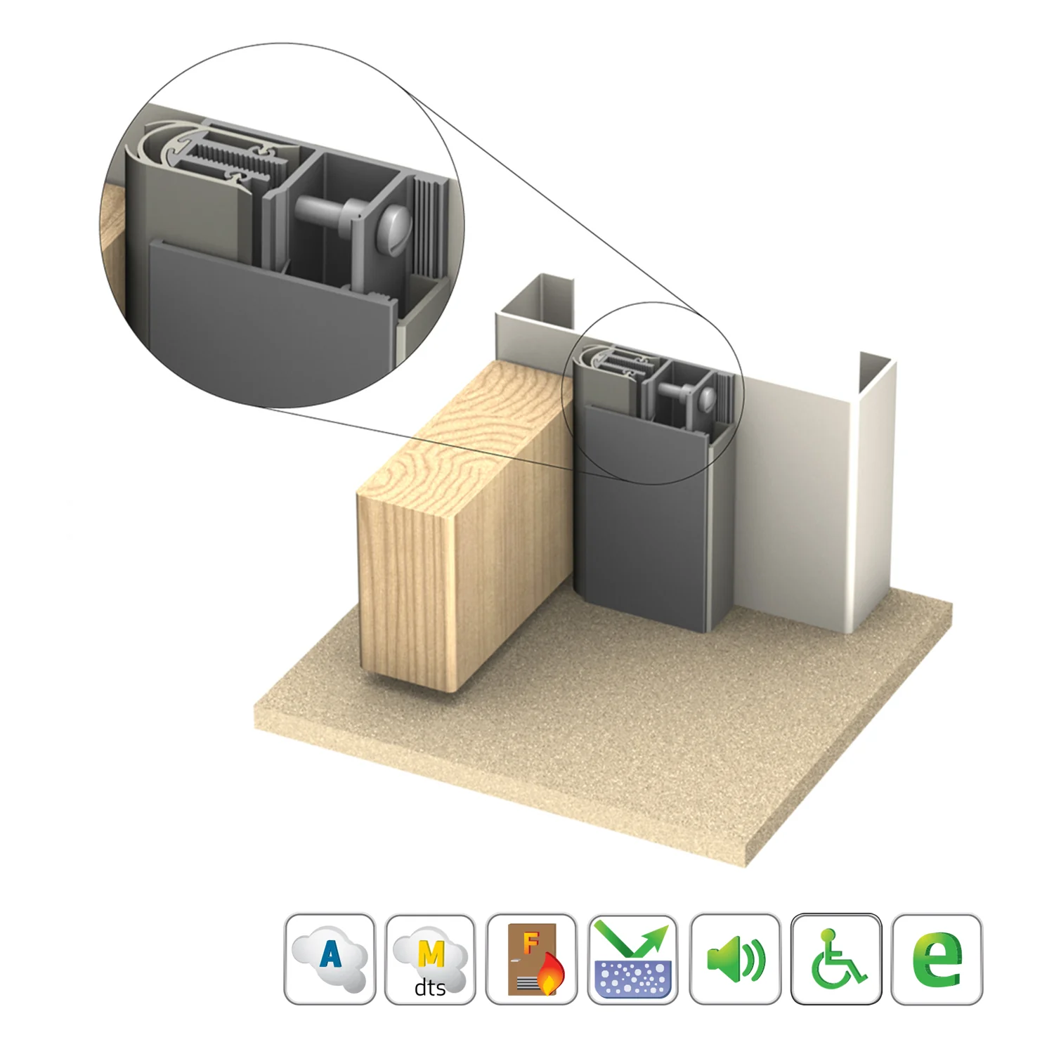 Kilargo IS7095si Adjustable Door Perimeter Seal - Available in Various Sizes - Image 17
