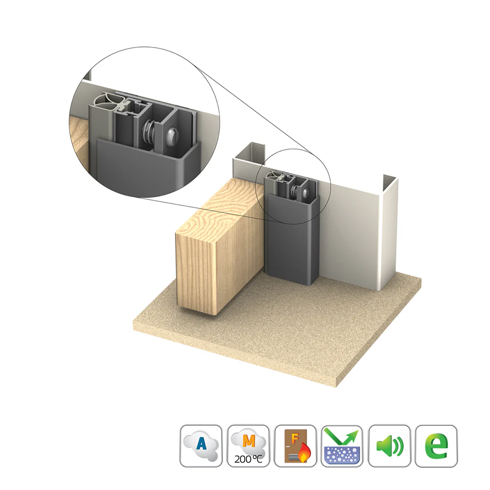 Kilargo IS709si Adjustable Perimeter Seal Door Set - Available in Various Sizes - Image 8