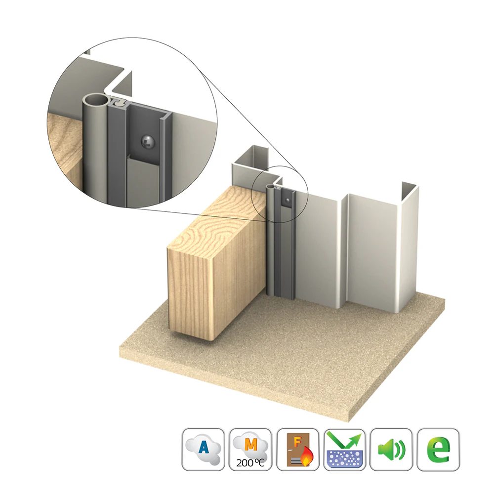 Kilargo IS7110si Door Perimeter Seal - Available in Various Finishes and Sizes - Image 2