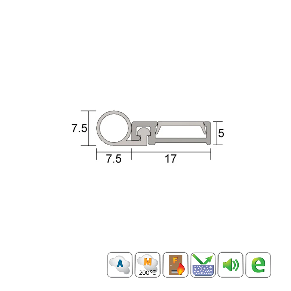 Kilargo IS7110si Door Perimeter Seal - Available in Various Finishes and Sizes - Image 3