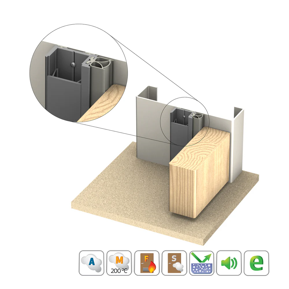 Kilargo IS7195si Acoustic Perimeter Door Seal - Available in Various Sizes