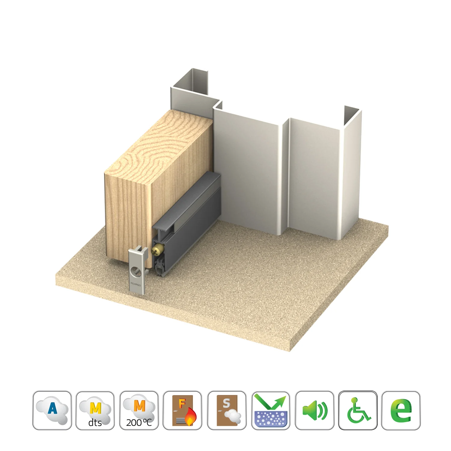 Kilargo IS8035si Heavy Duty Door Bottom Seal - Available in Various Sizes and Finishes - Image 17