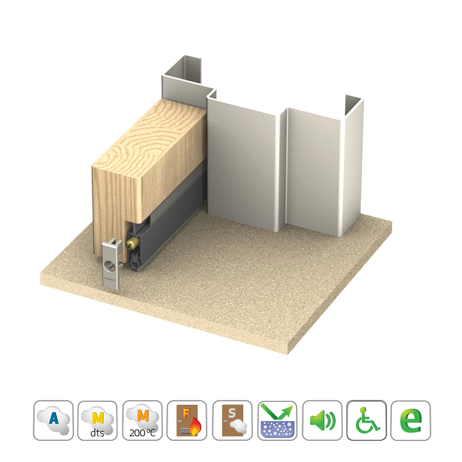 Kilargo IS8035si Heavy Duty Door Bottom Seal - Available in Various Sizes and Finishes - Image 2
