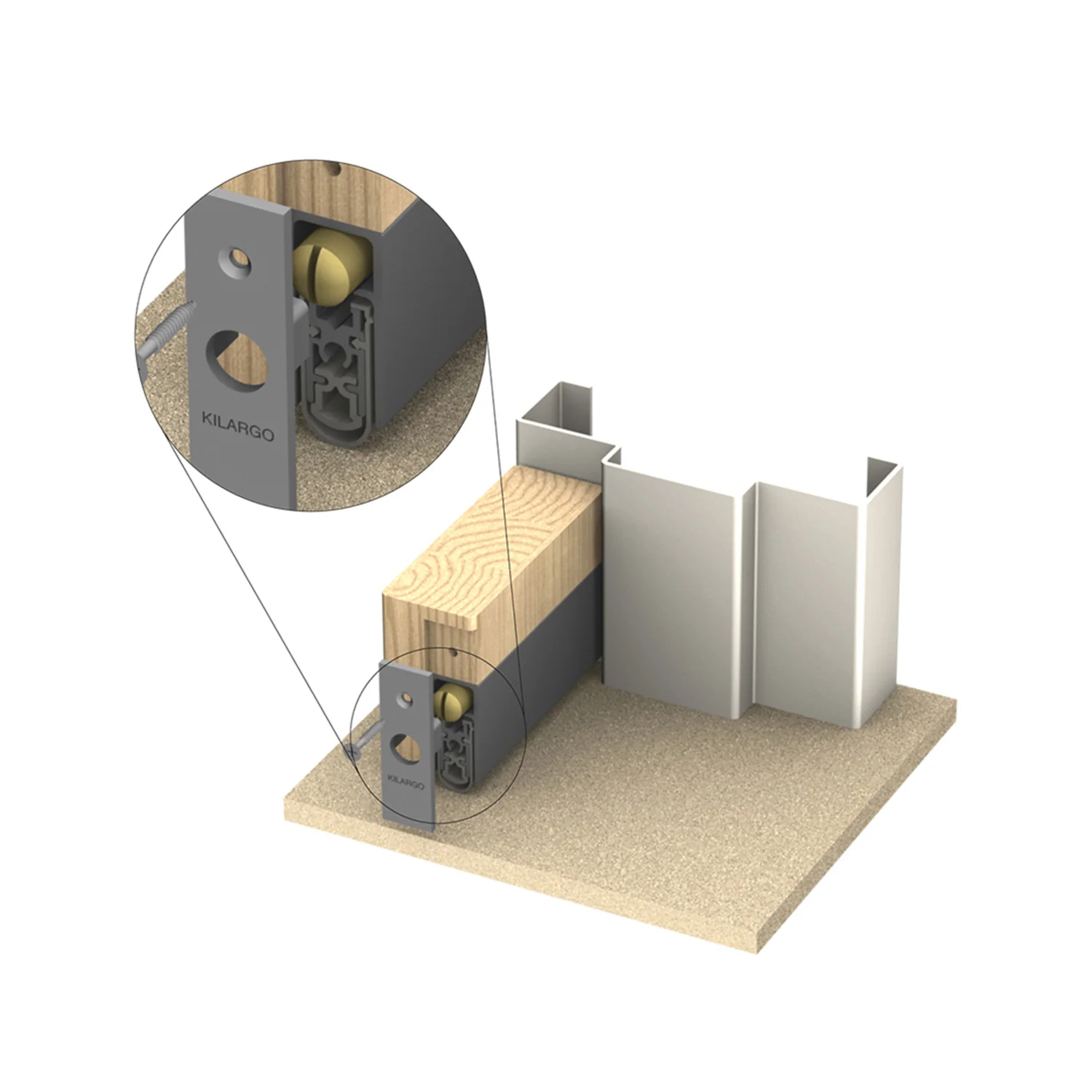 Kilargo IS8520si Automatic Door Bottom Seal - Available in Various Sizes - Image 18