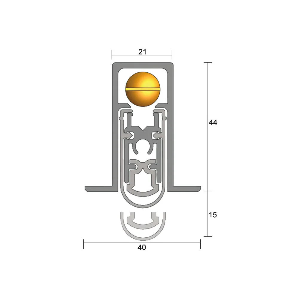 Kilargo IS8530si Heavy duty fully mortised seal (1500mm cuts back to 1220mm) - Image 18