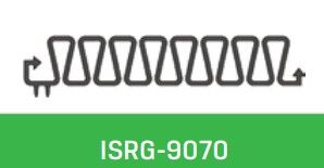 Kilargo ISRG9070 Concertina type safety seal gasket to suit IS9070 profile Black