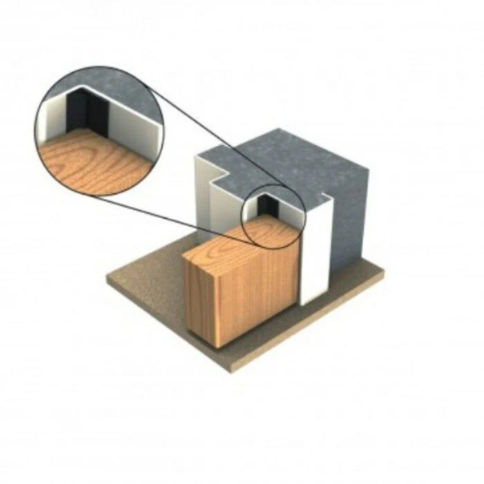 Kilargo KG1612BW Selfadhesive intumescent fire seal with offset elastomeric - Image 2