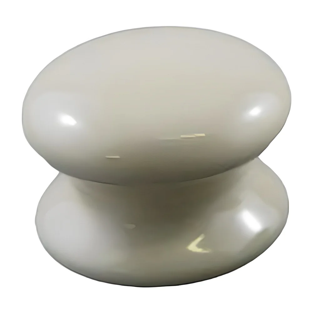 KR Lucas Northcote China Cupboard Knob - Available in Cream and White - Image 2