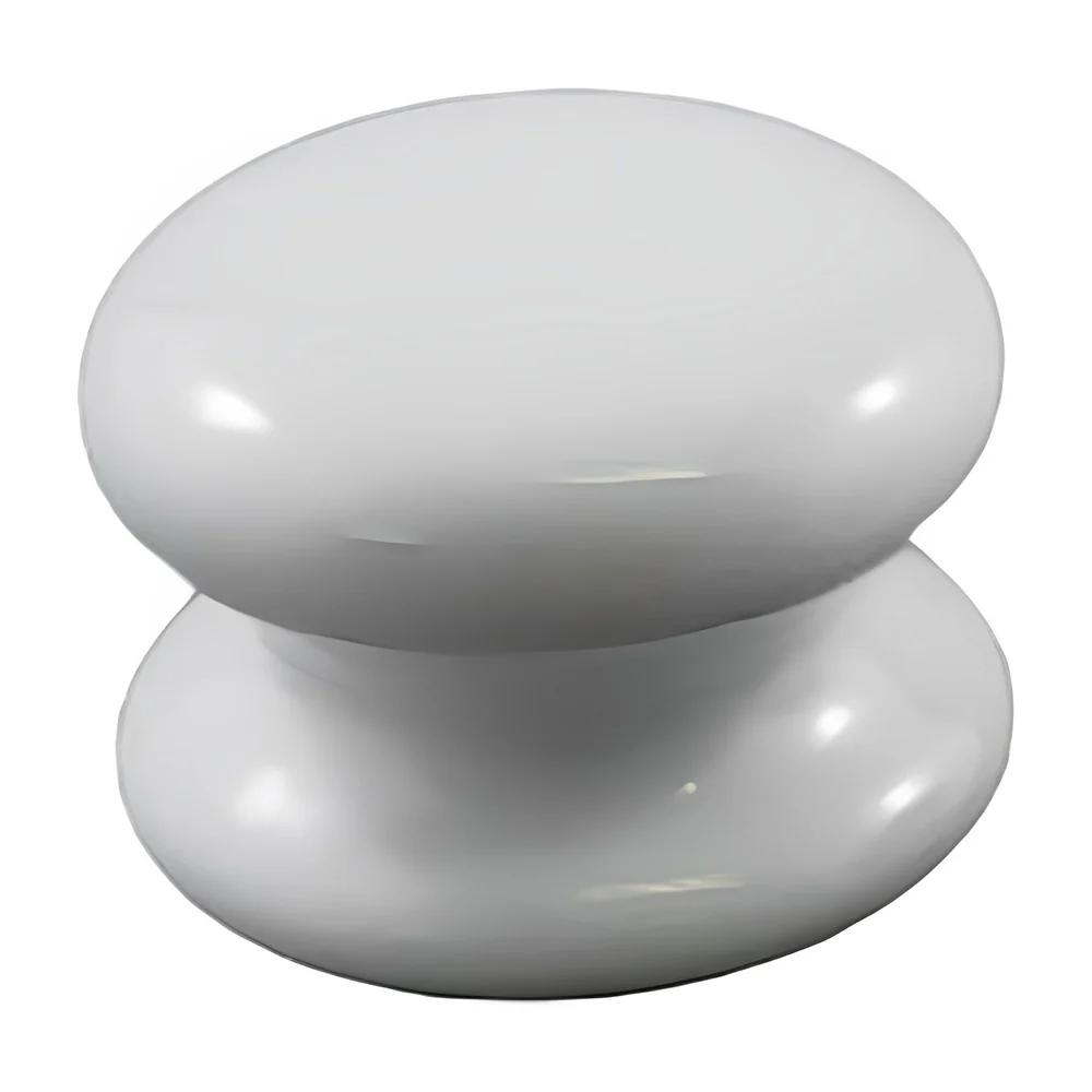 KR Lucas Northcote China Cupboard Knob - Available in Cream and White - Image 3