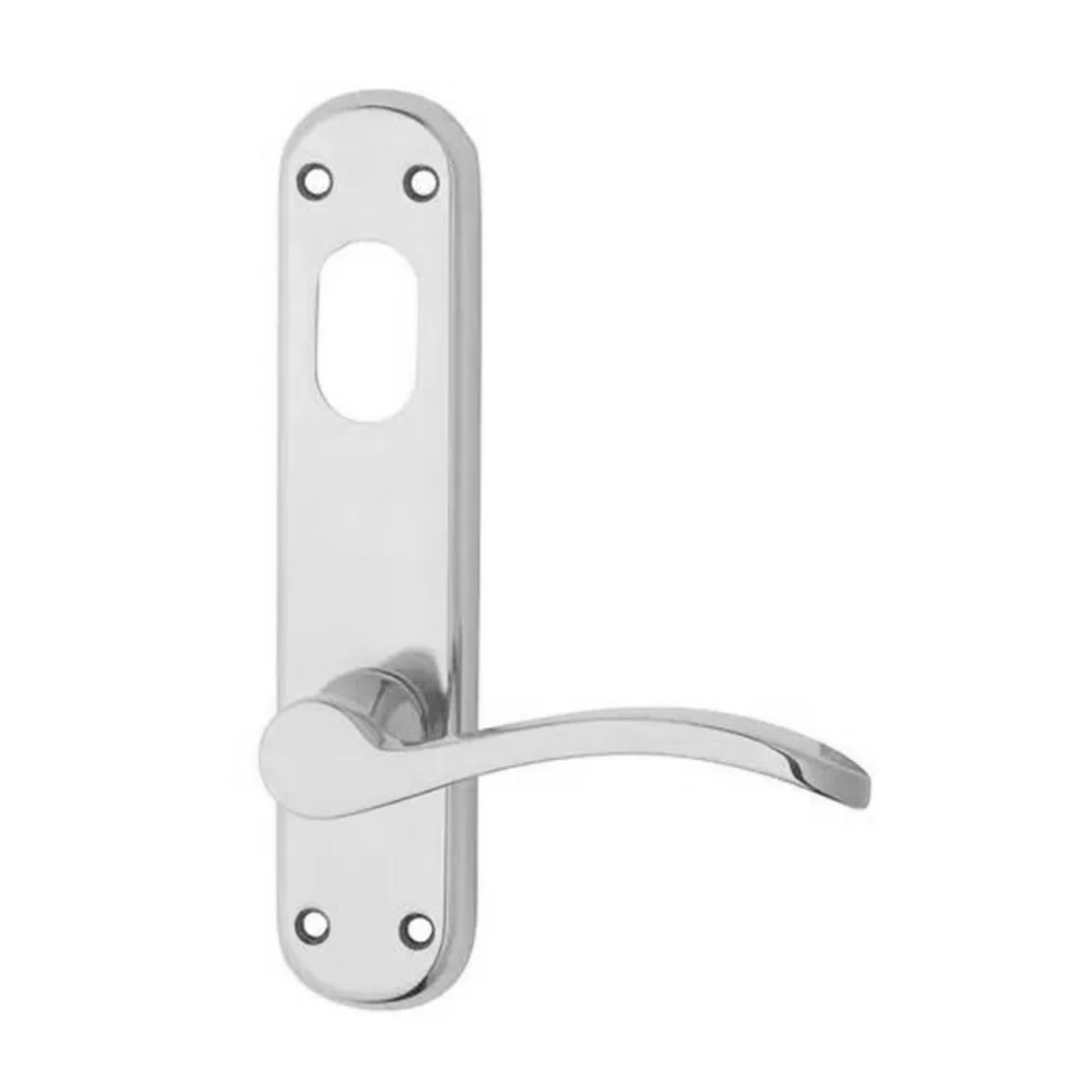 KR Lucas Pavtom Lolita Door Handle Lever Oval Short Plate - Available in Various Finishes - Image 2