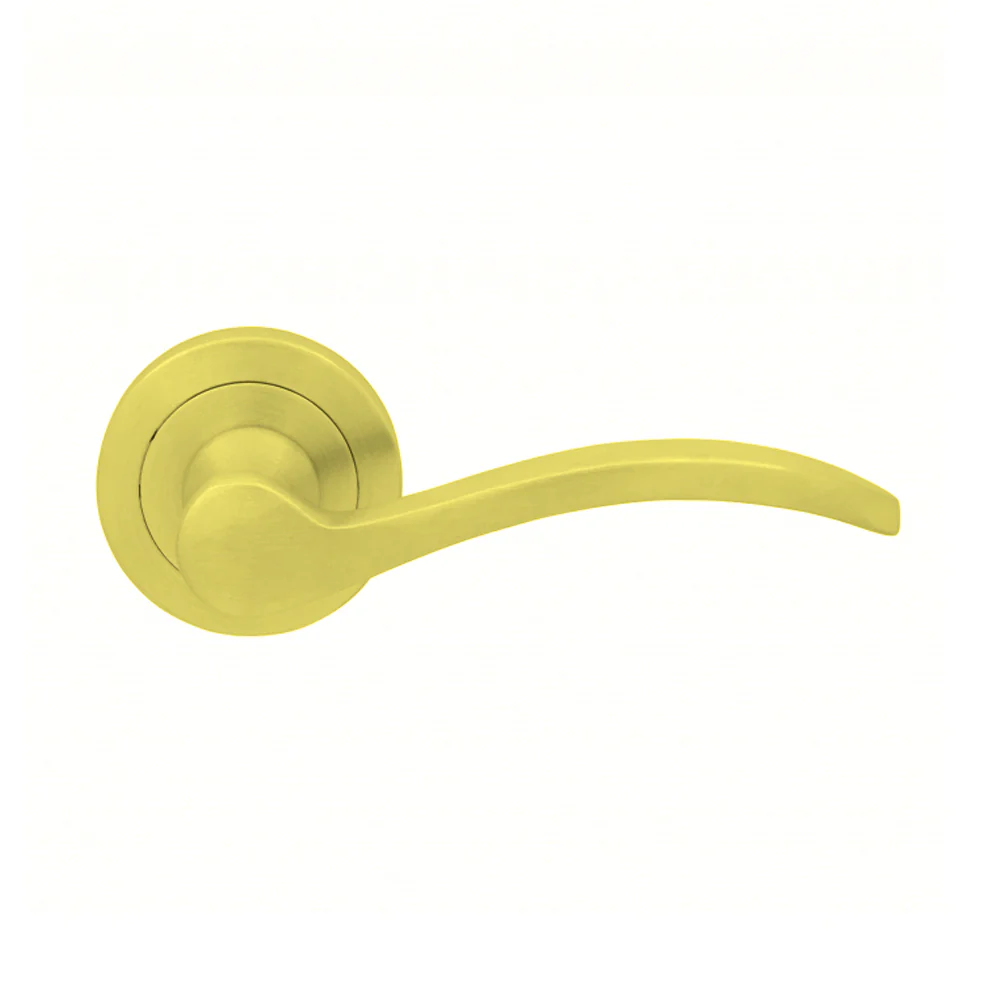 KR Lucas Pavtom Lolita Door Lever Handle on Round Rose - Available in Various Finishes - Image 4