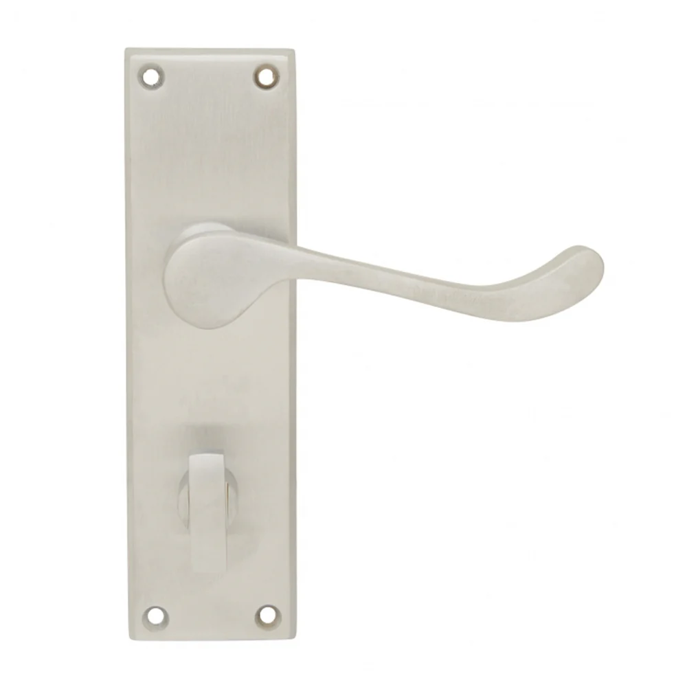 KR Lucas Pavtom Scroll Door Lever Privacy Set - Available in Various Finishes - Image 3
