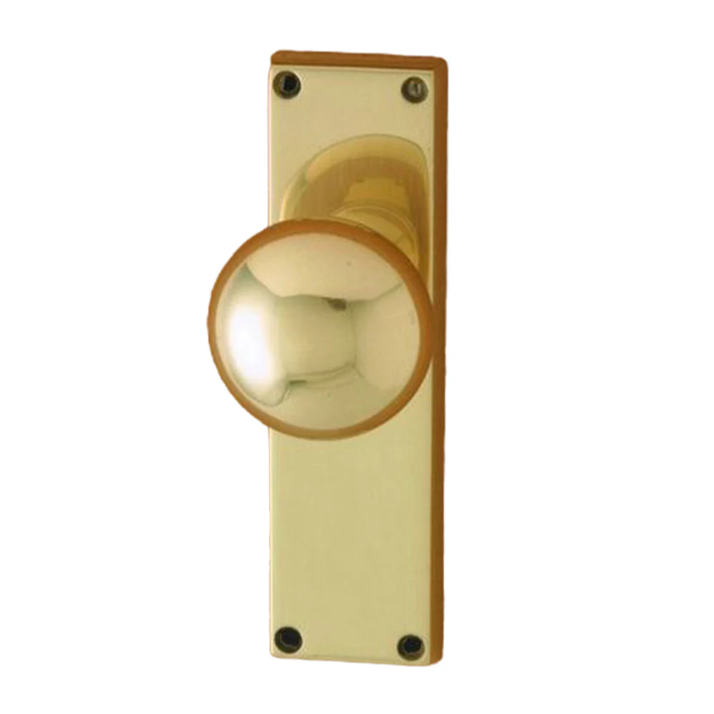 KR Lucas Pavtom Victorian Door Knob on Plate - Available in Various Finishes - Image 2