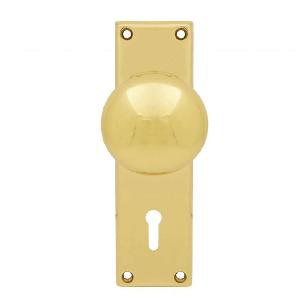 KR Lucas Pavtom Victorian Door Knob Bit Keyhole - Available in Various Finishes - Image 2