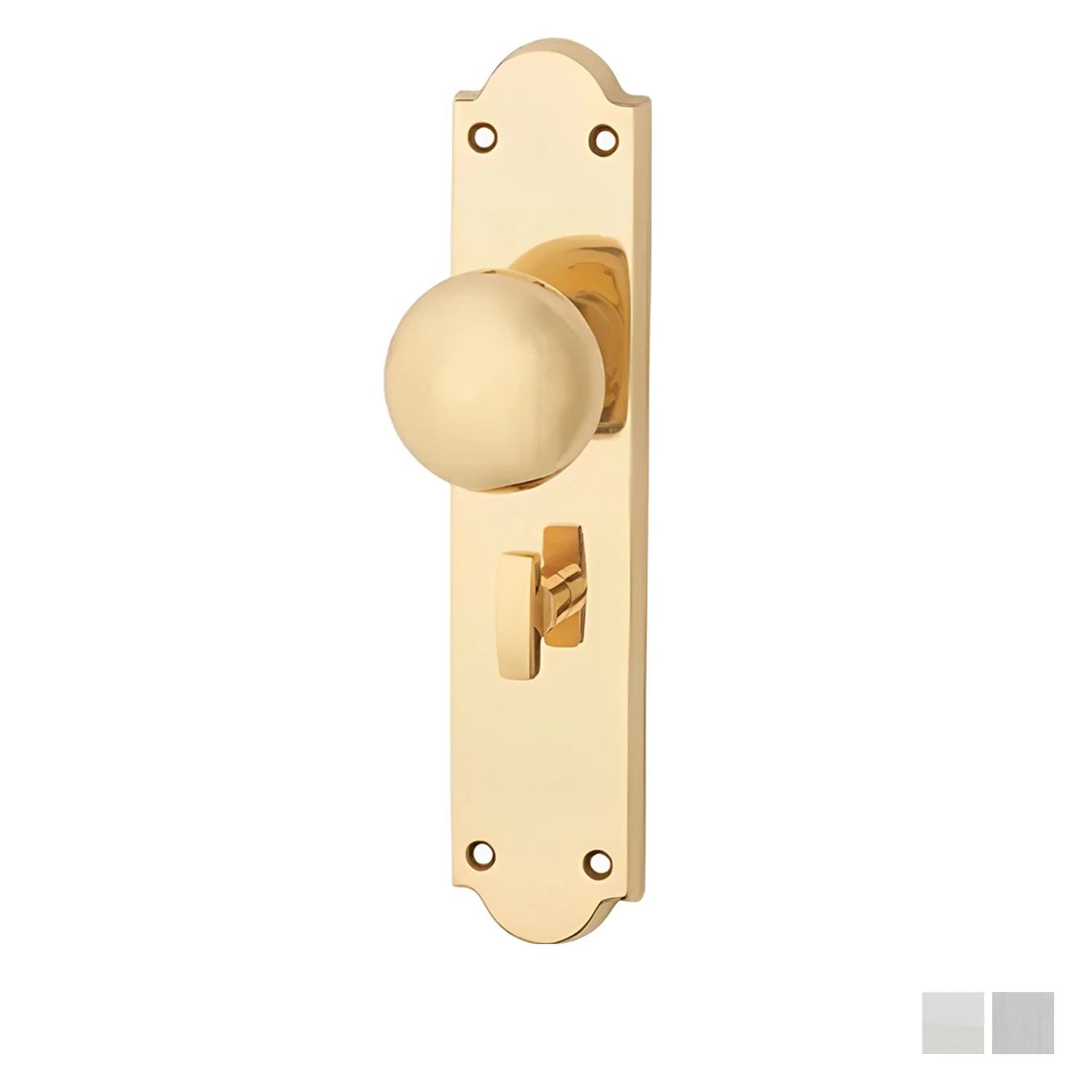 KR Lucas Pavtom Victorian Door Knob Privacy Set - Available in Various Finishes