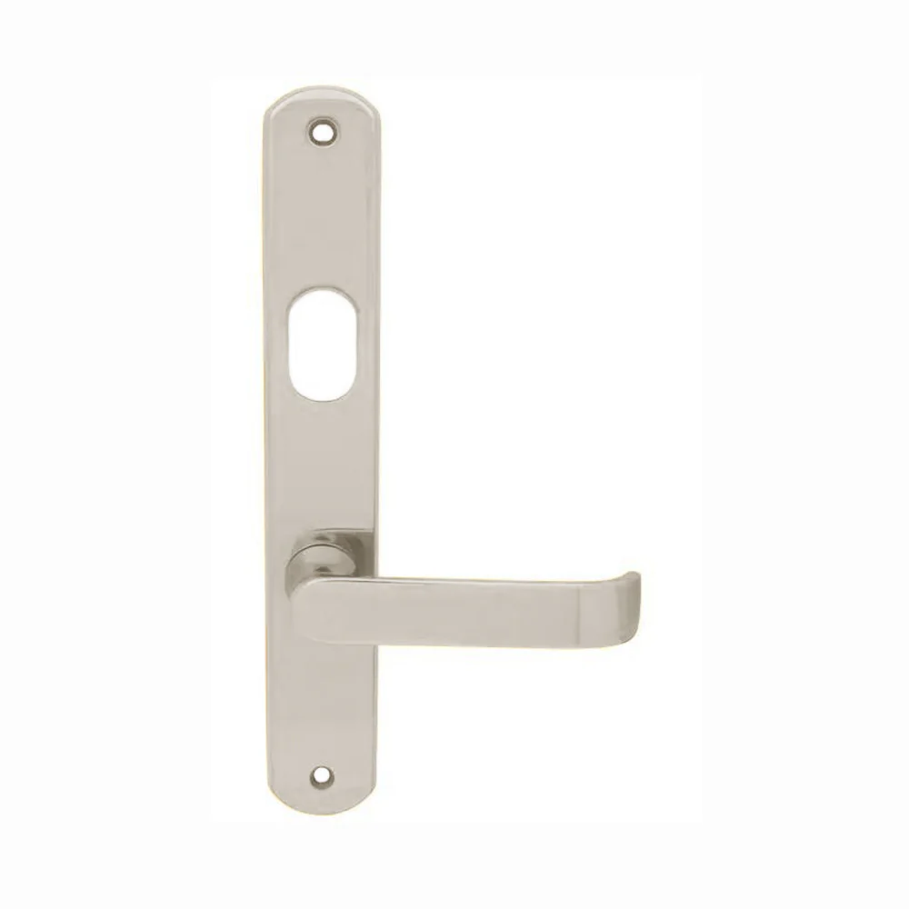 KR Lucas Pavtom Wide Door Lever Handle on Oval Lock Plate - Available in Various Finishes - Image 2