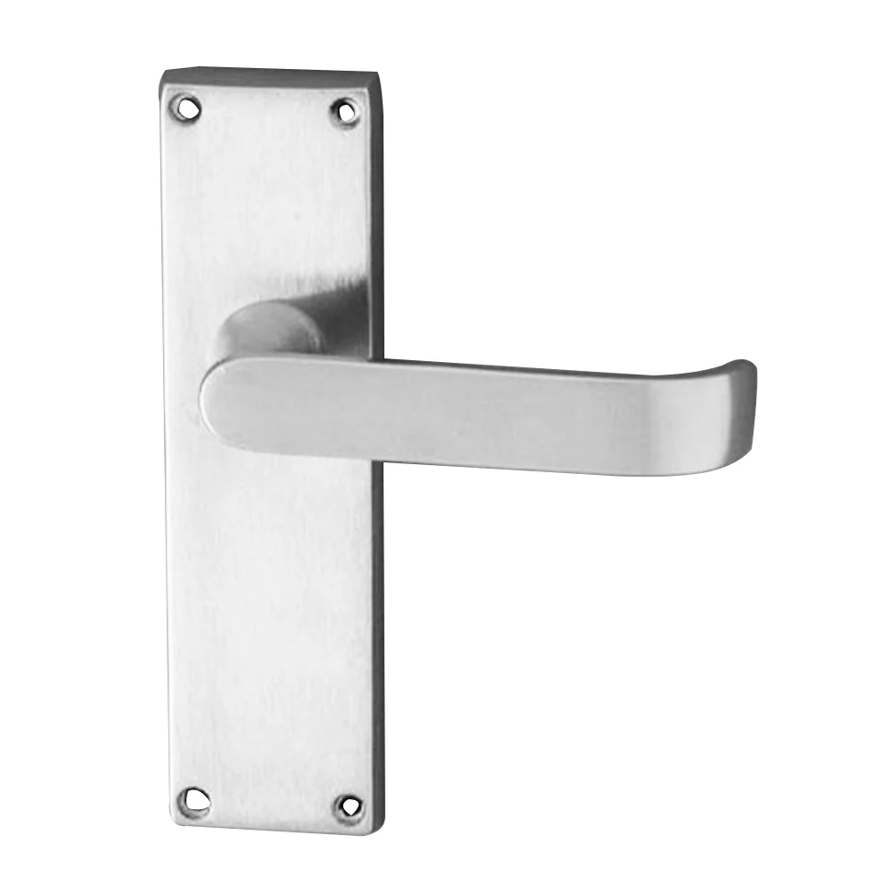 KR Lucas Pavtom Wide Door Lever on Plate - Available in Various Finishes - Image 3