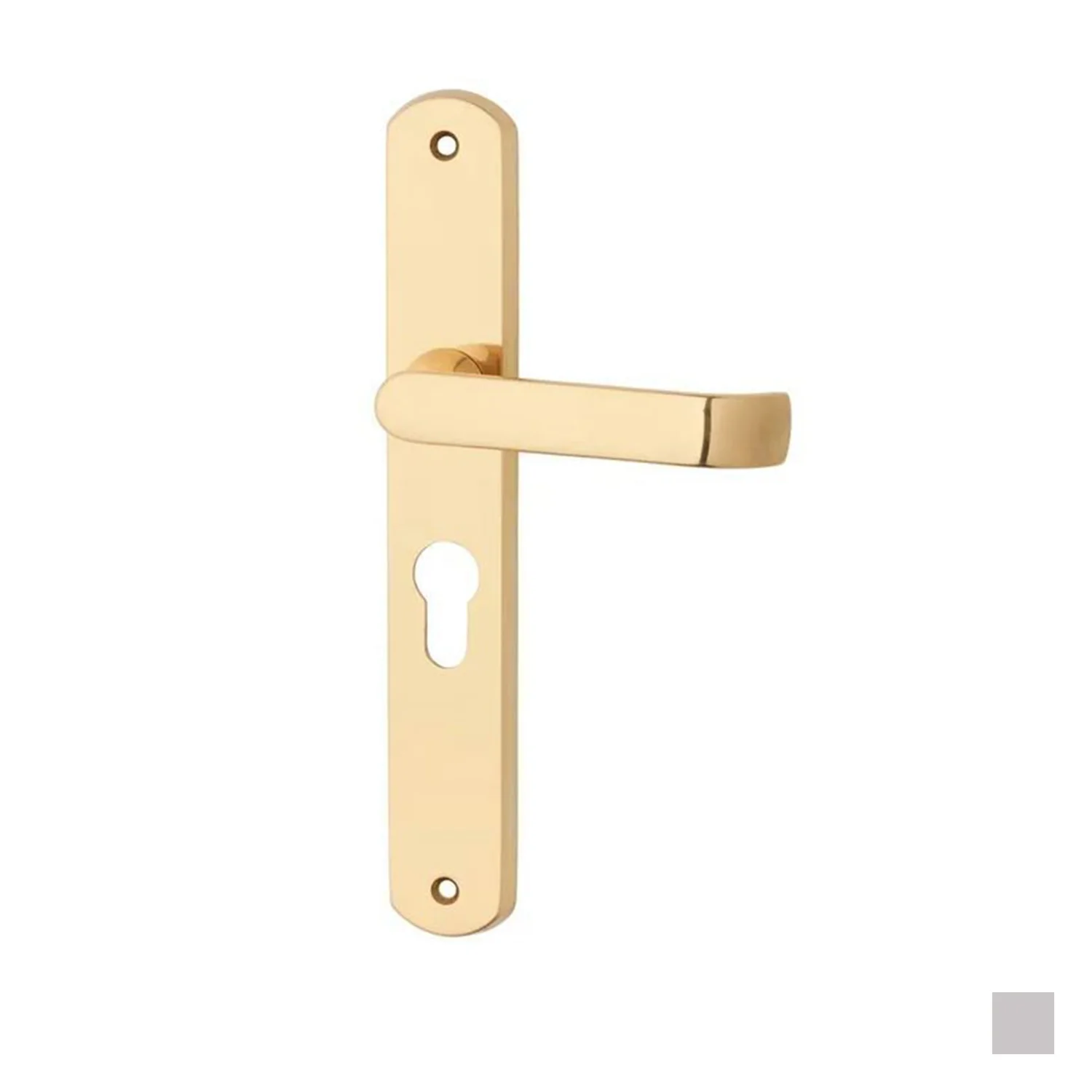 KR Lucas Pavtom Wide Lever Handle Slim Pl Euro 85mm 225x35mm