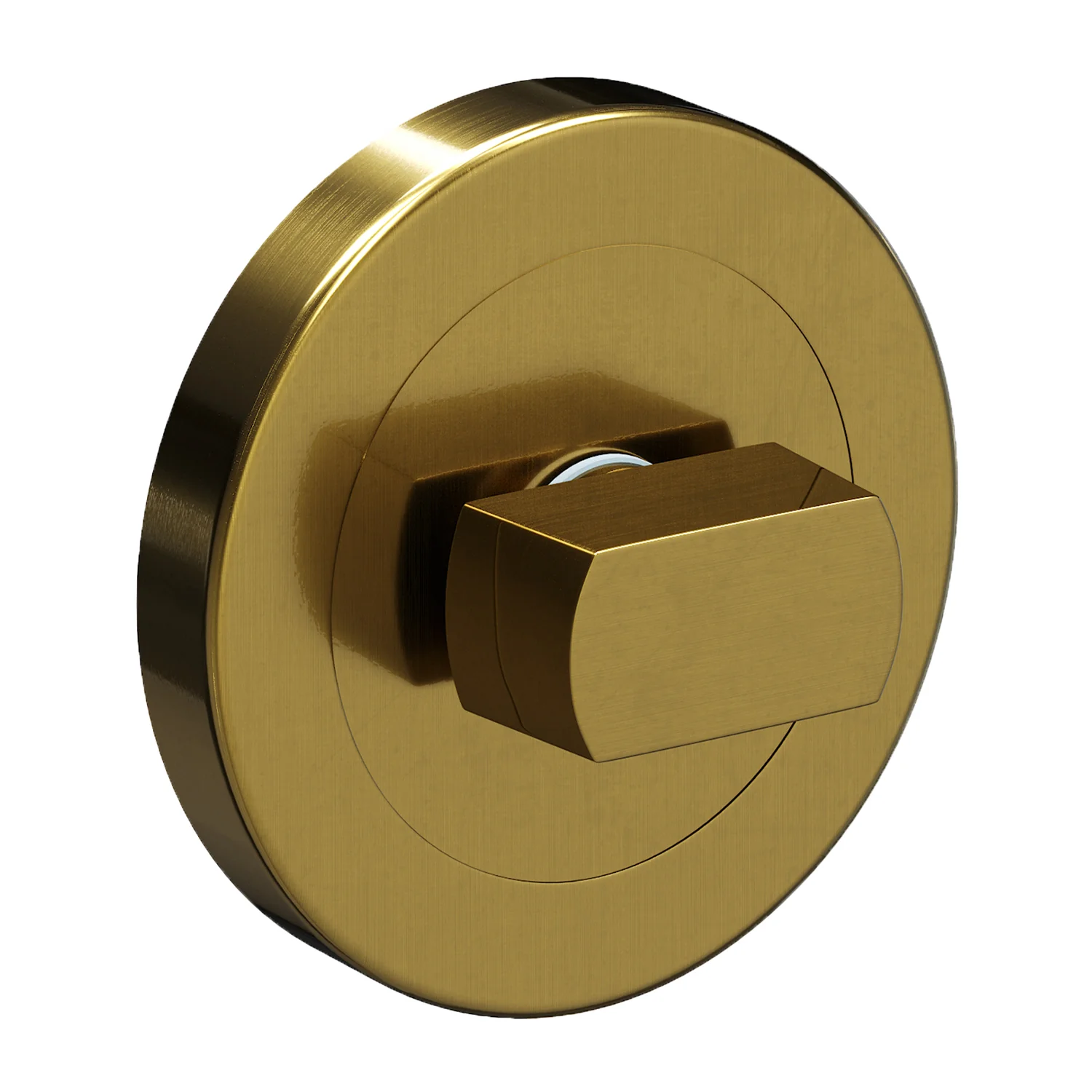 Legge Round Escutcheon with Turn - Available in Various Finishes - Image 4
