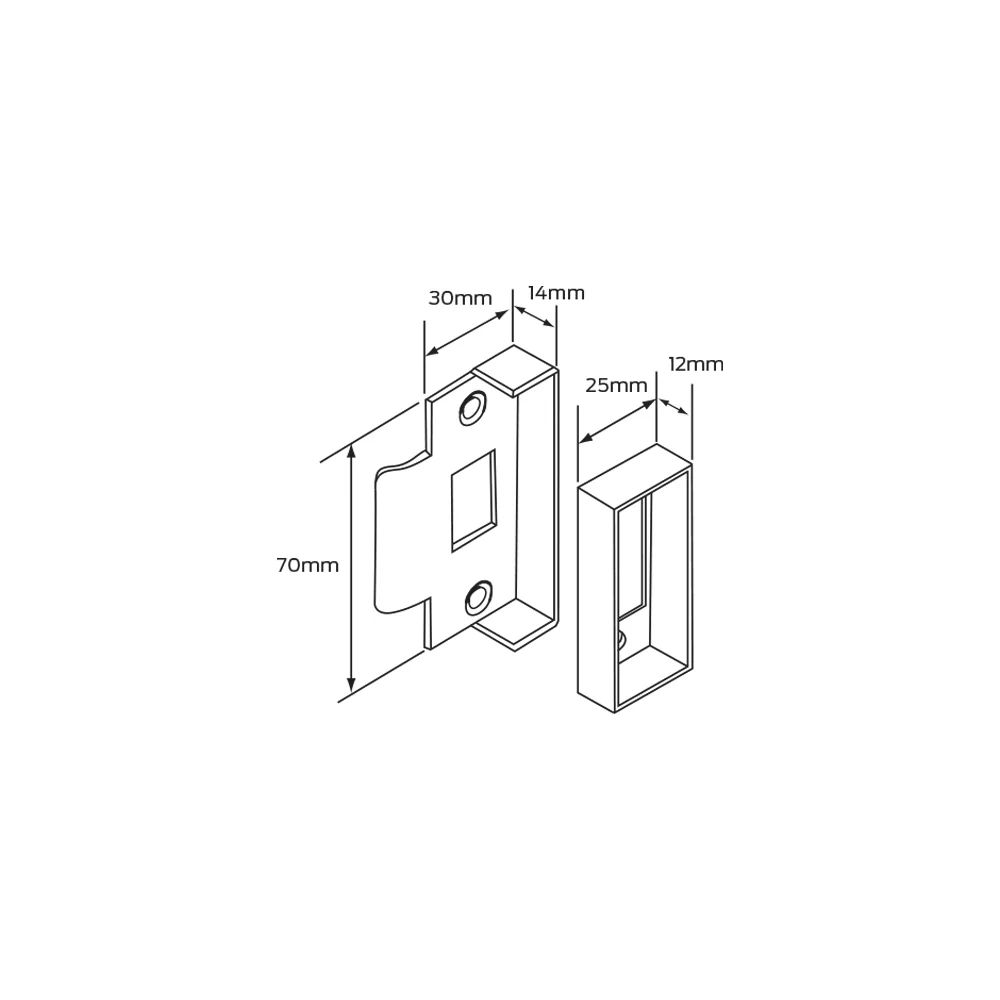 Legge Universal Strike Rebate Kit - Available in Various Finishes - Image 2