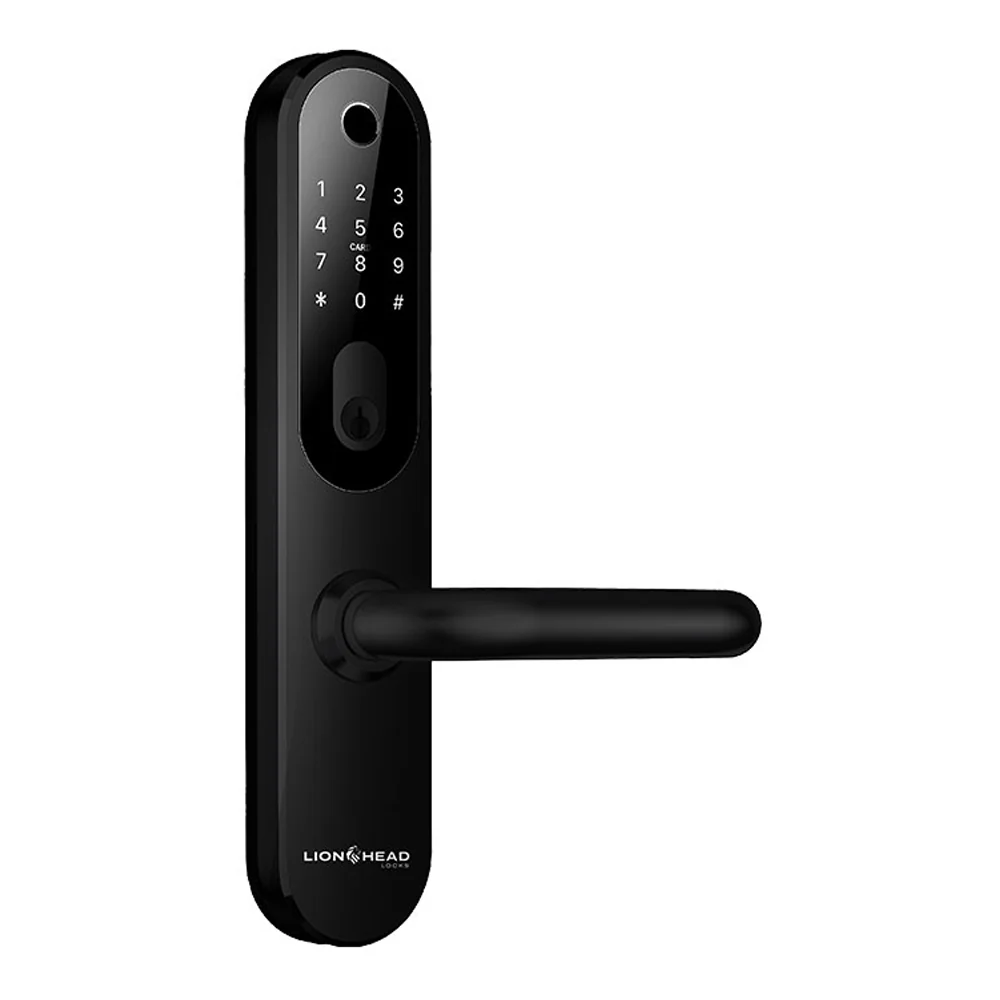 Lion Head Bondi Luxe DDS Compliant Digital Slimline Door Lock - Available in Black and Silver Finish - Image 5
