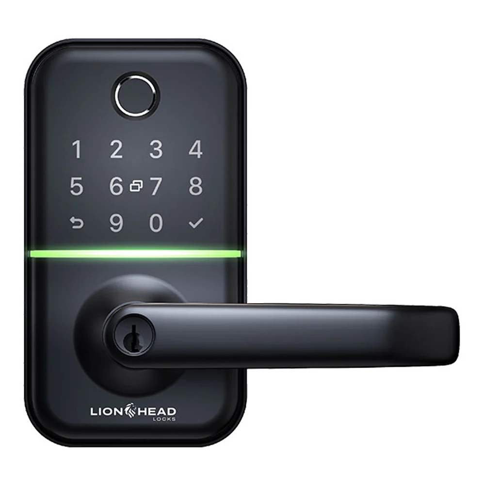 Lion Head Carlisle Luxe Digital Entrance Door Lock - Available in Black and Silver Finish - Image 3