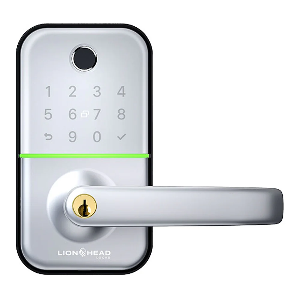 Lion Head Carlisle Luxe Digital Entrance Door Lock - Available in Black and Silver Finish - Image 4