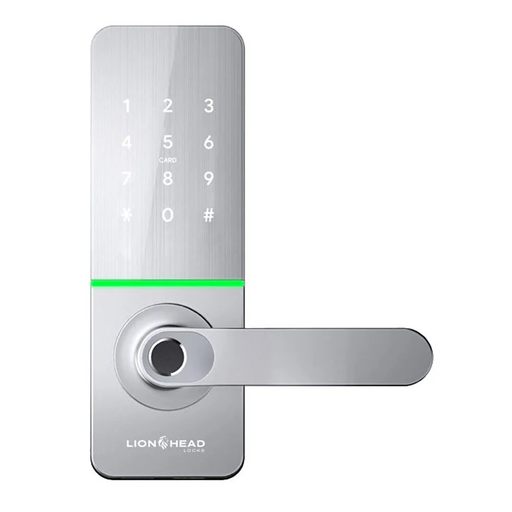 Lion Head Regent Luxe Digital Entrance Door Lock with Built In Wi-Fi - Available in Various Finishes - Image 5