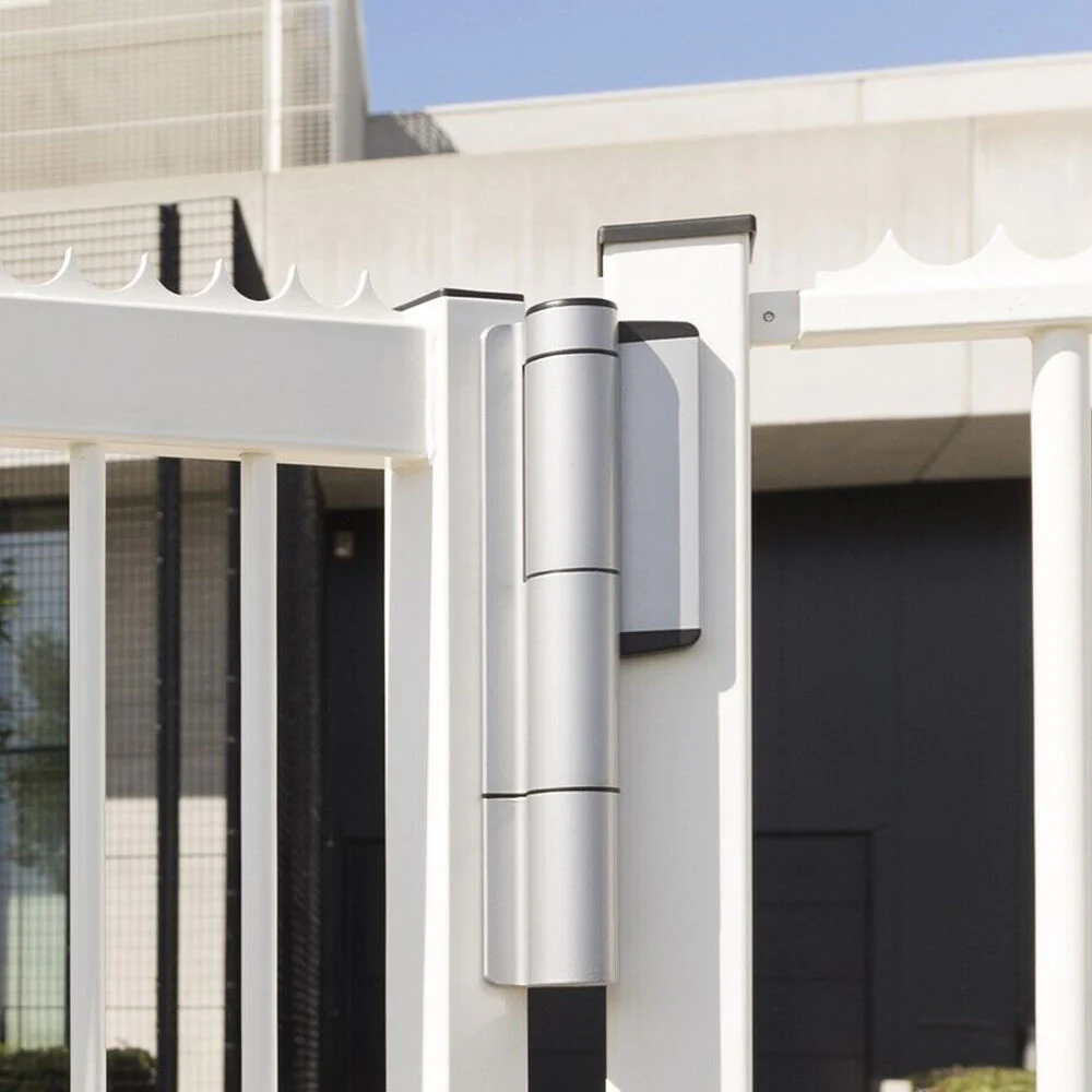 Locinox Mammoth 180 Degree Hydraulic Gate Closer and Hinge - Available in Black and Silver Finish - Image 6