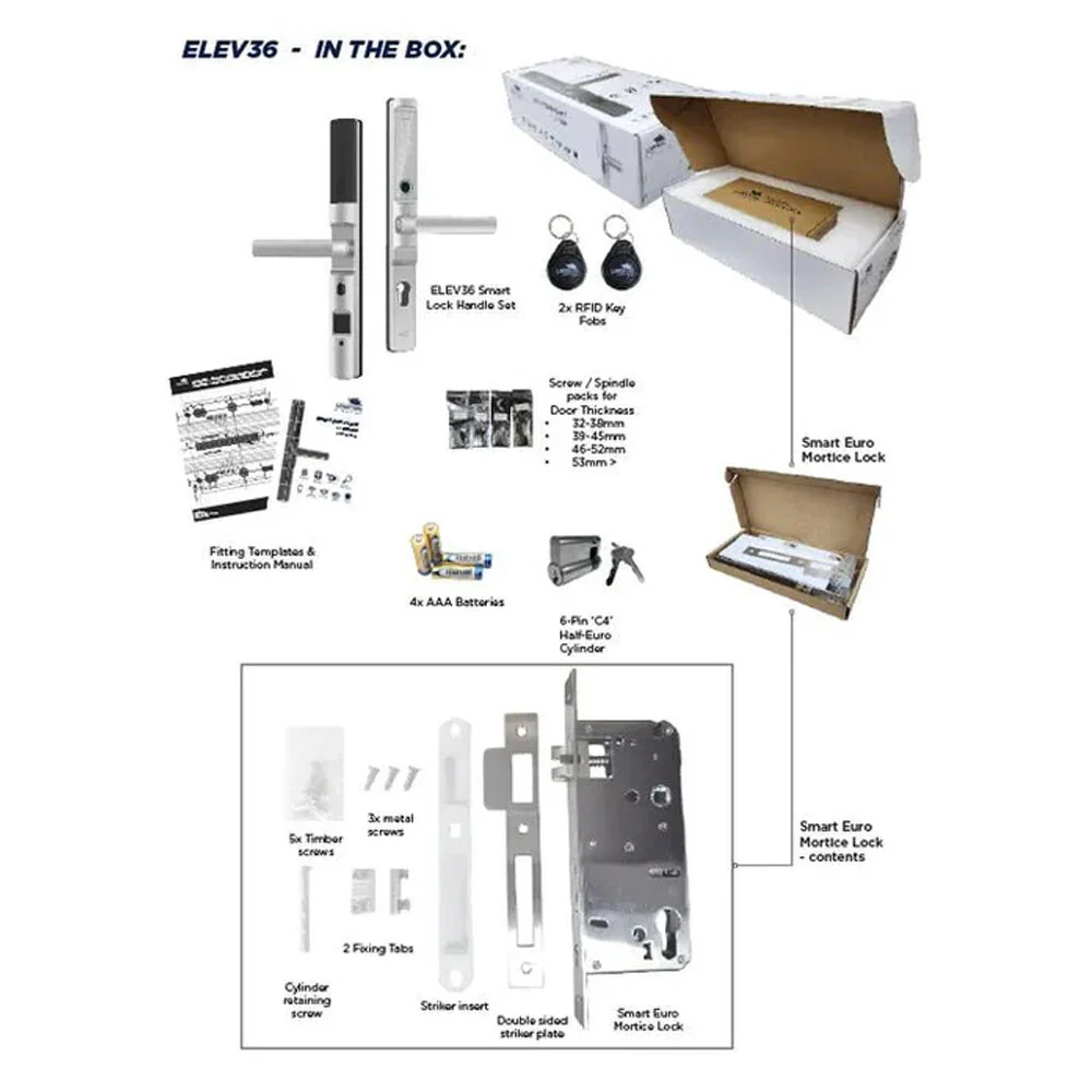 Lockton E-Series Smart Door Lock - Available in Various Finishes and Sizes - Image 5