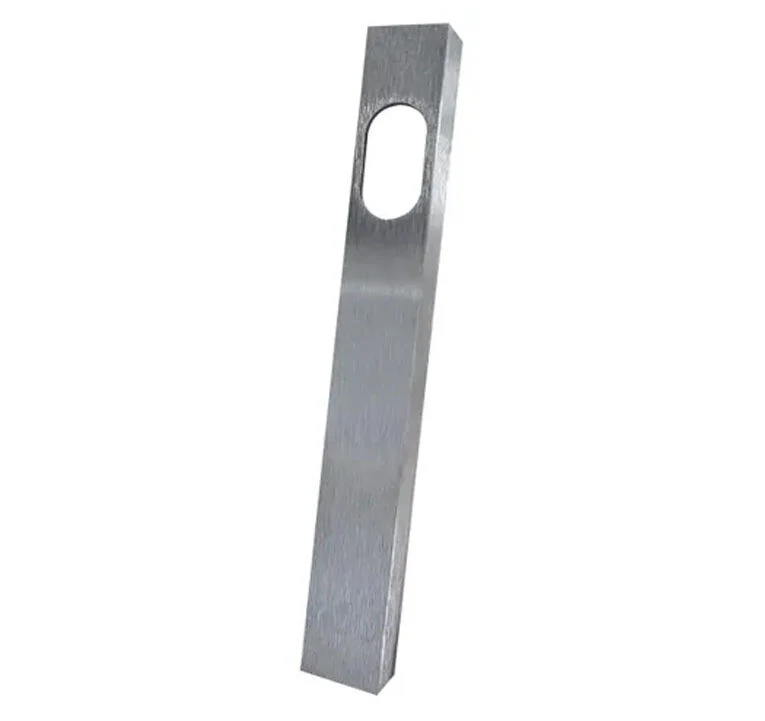 Lockton Narrow Stile Square End Extension Plate with Cylinder Hole No Lever - Image 2