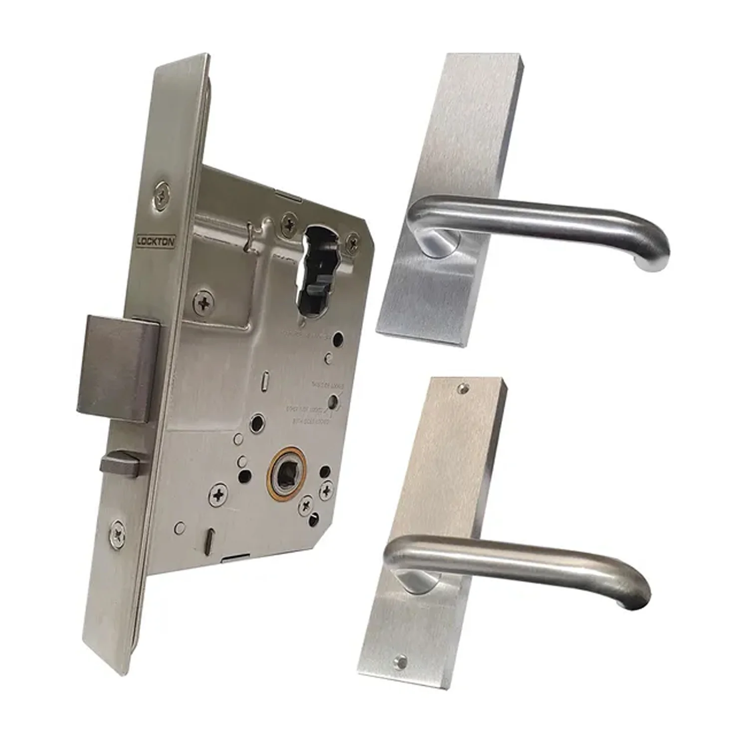 Lockton Standard Mortice Lock Kit Satin Chrome - Available in Various Functions - Image 4