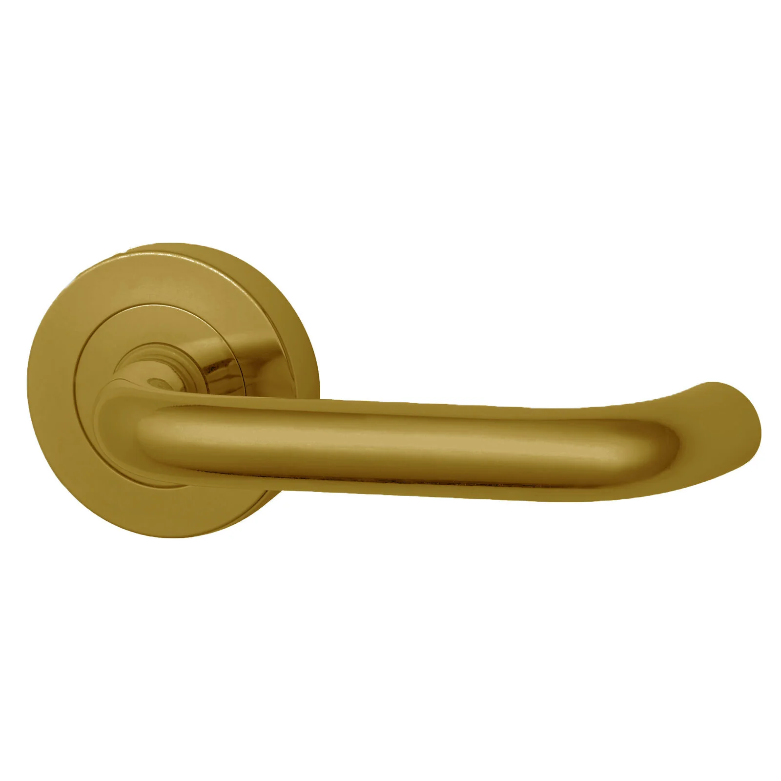 Lockwood 1220/1221 70 Door Lever on Round Rose - Available in Various Finishes - Image 11