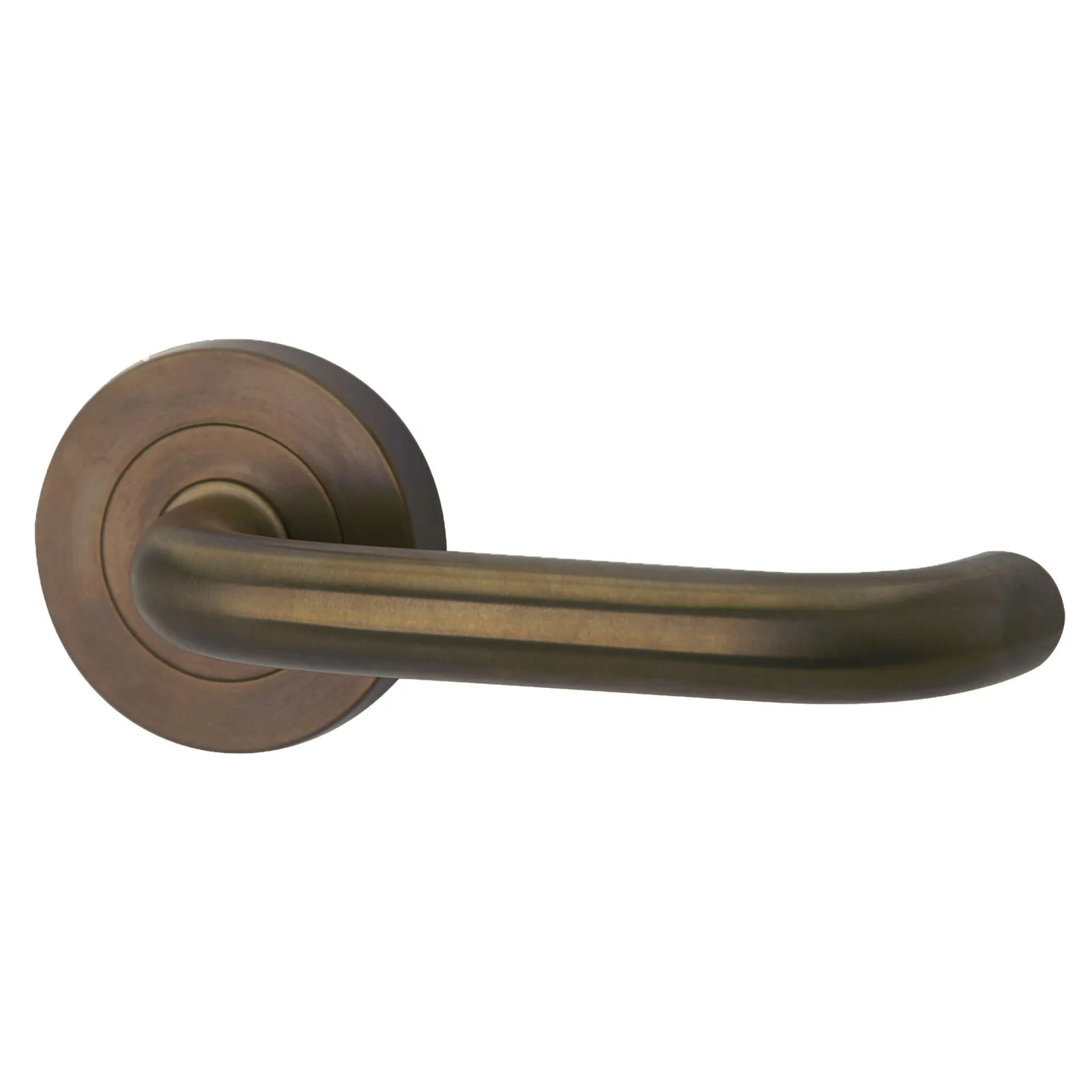Lockwood 1220/1221 70 Door Lever on Round Rose - Available in Various Finishes - Image 8