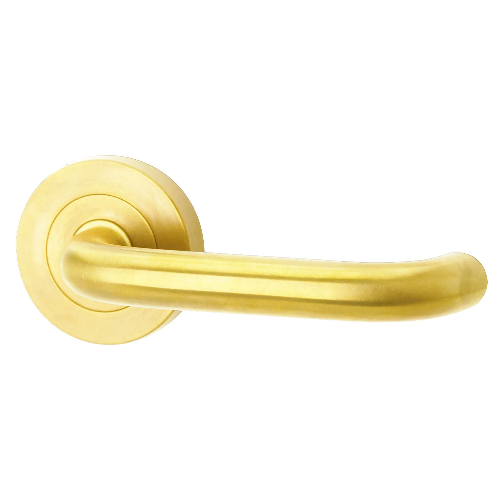 Lockwood 1220/1221 70 Door Lever on Round Rose - Available in Various Finishes - Image 9