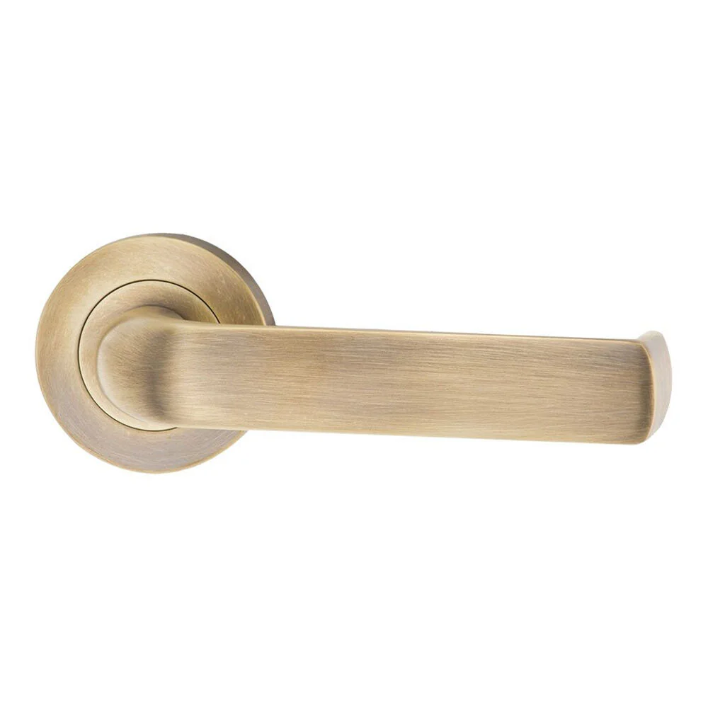 Lockwood Symphony 77 Door Lever on Round Rose Full Set - Available in Various Finishes - Image 6