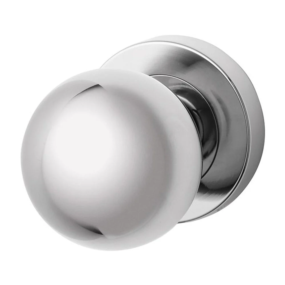 Lockwood 1220 Series Symphony Door Knob 20 On Rose Pair - Available in Various Finishes - Image 3