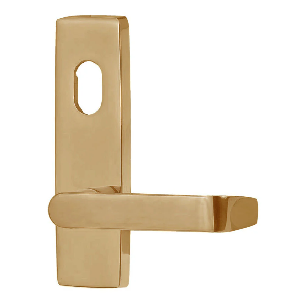 Lockwood 1801 Square End Plate Cylinder Hole & 59 Lever - Available in Various Finishes - Image 4