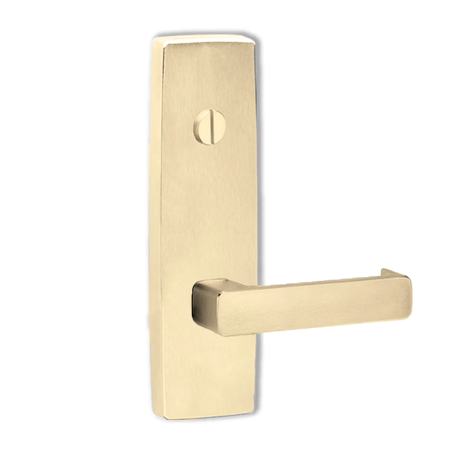 Lockwood 1803 Square End Plate With Emergency Turn and 76 Lever Polished Brass Unlacquered 1803/76BU