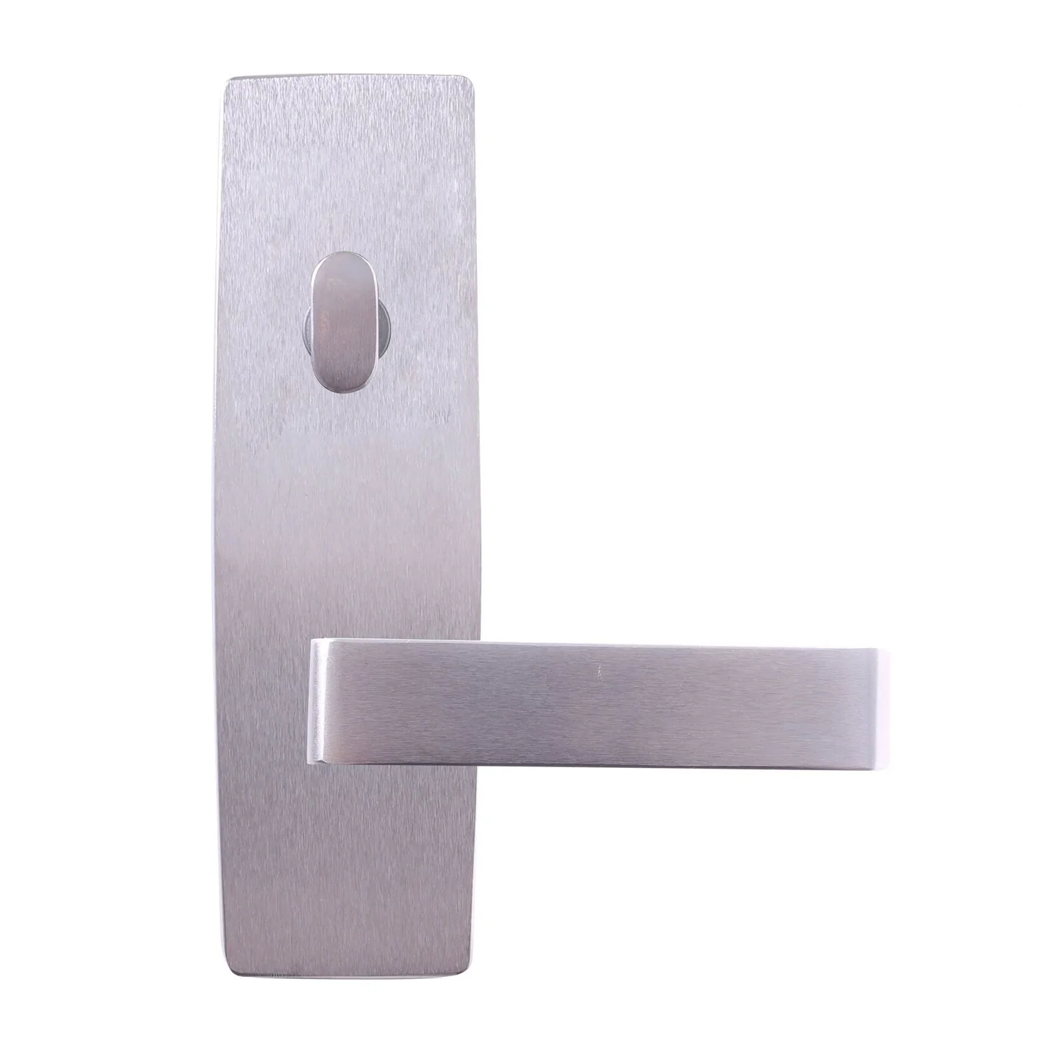Lockwood 1804 Square End Plate With Turn and 90 Lever Satin Chrome 1804/90SC