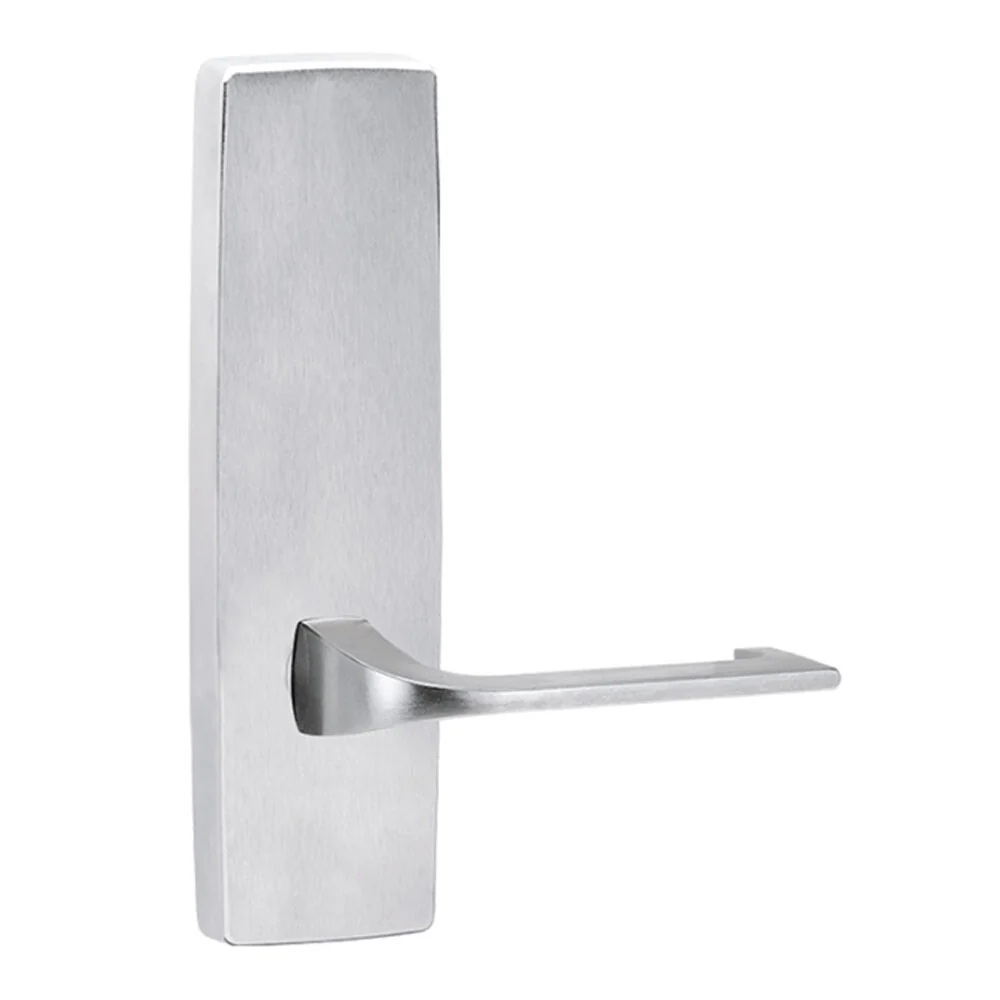 Lockwood 1805-124 Furniture Square End Plate & 124 Lever - Available in Polished Brass and Satin Chrome Finish - Image 5